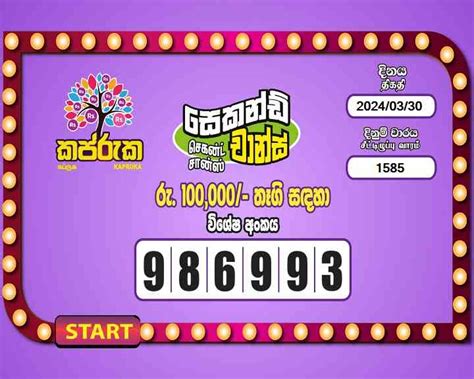 koti 51 kapruka 1573|Kapruka 1585 Results 30.03.2024 .